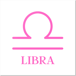 LIBRA SYMBOL Posters and Art